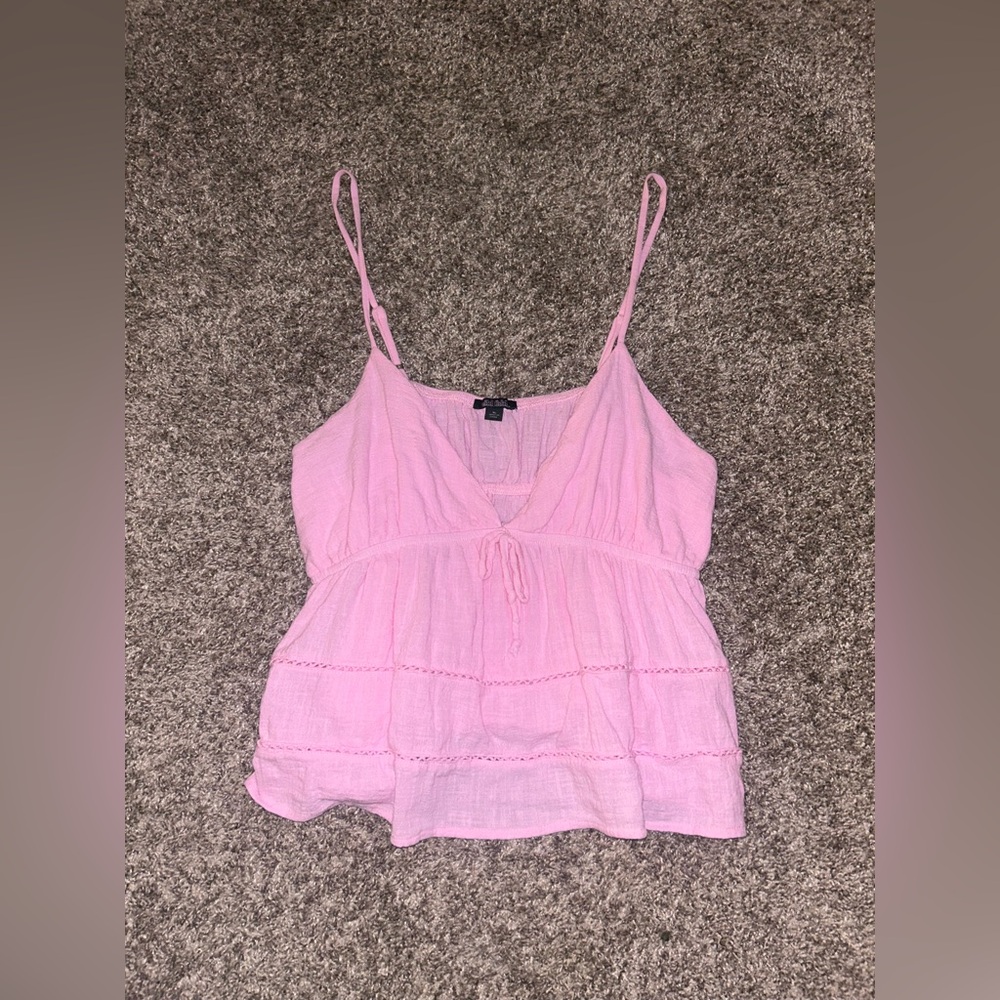 Pink flowy blouse from target brand wildfable size extra large